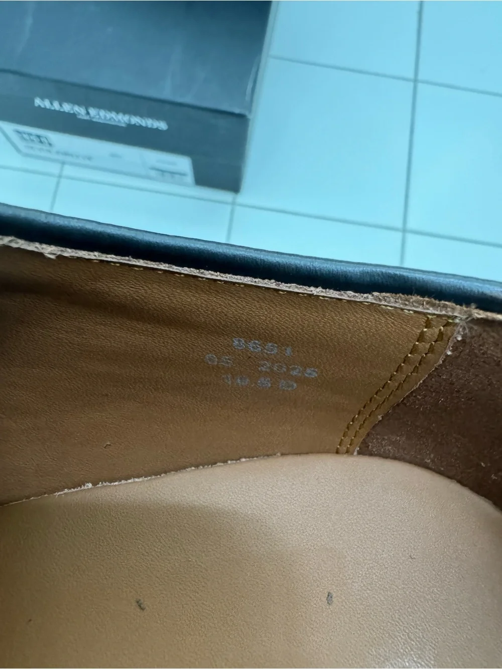 Allen Edmonds Plain-Toe Derby in Chili Leather